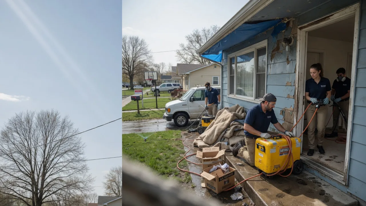 Basement Flood Cleanup in Headrick, OK near me